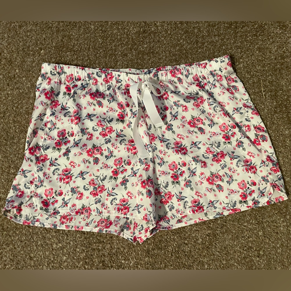 Silk PJ Shorts. Size small.